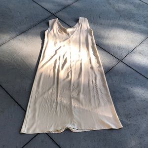 Elizabeth Suzann Marlena dress in champagne silk